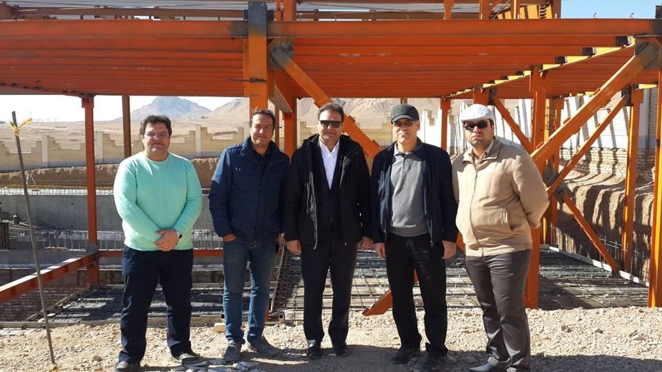 Visit of Mr. Rahimian, Managing Director of Isar Shahrood Pool Sports Pool Complex on 3/2/2018