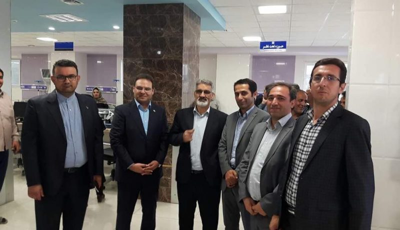 Emergency department of Qamar Bani Hashem Khoy Hospital was opened by the Minister of Health and Medical Education