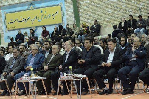 Opening of the sports hall of the martyrs of the shrine of Fardis on 24/10/2017