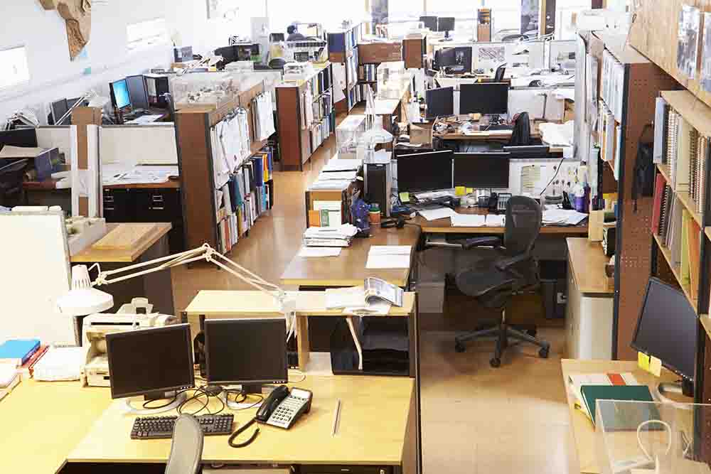 Interior Of Empty Architect’s Office