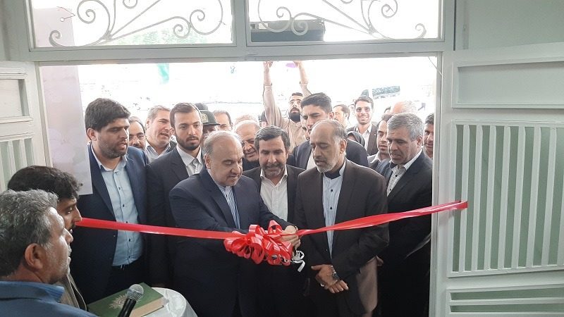 Opening the sports hall of Khoy by the Minister of Sport and Youth