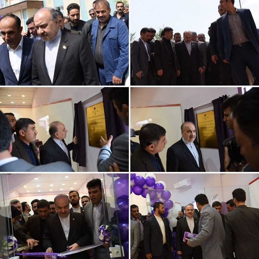 افتتاح پروژه های ورزشی در استان البرز