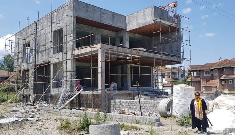 Personal villa project under construction in Kendalls town, Salmanshahr